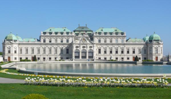 Belvedere Palace, Vienna, Austria.