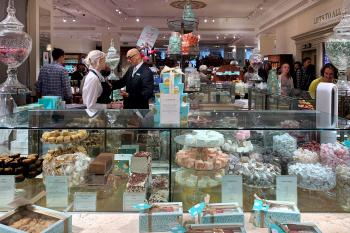 Shopping in an elegant department store, like London’s posh Fortnum & Mason, is a fun holiday activity. Photo by Carrie Shepherd