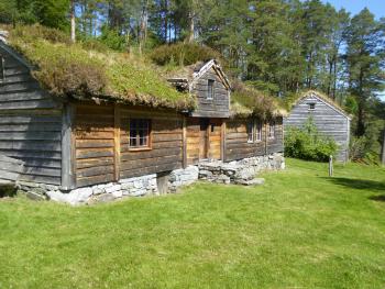 One of the old houses at the open-air Sunnmøre Museum.