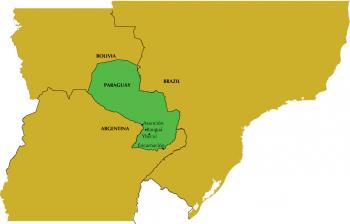 Map of Paraguay
