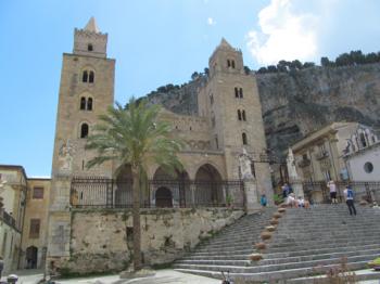 The Cathedral of Cefalù is located an hour’s drive east of Palermo.