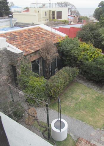 In the Posada Plaza Mayor, the <i>casita</i> we stayed in was built atop a ranch from 1700 — Colonia del Sacramento, Uruguay.