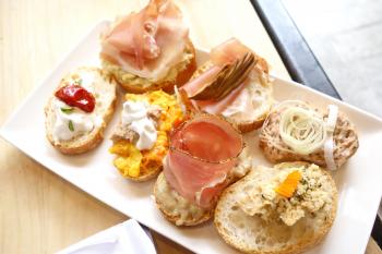 At <i>cicchetti</i> bars, you can assemble a meal. Photo by Rick Steves