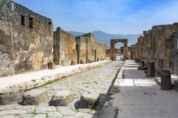 With its buildings, gridded street plan, and frescoed art remarkably intact, Pompeii offers the best look anywhere at life in an ancient Roman town. <i>(Rick Steves’ Europe/TNS)</i>