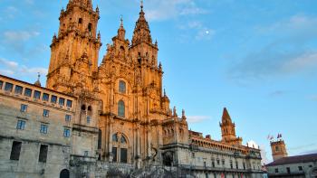 The Camino ends at this cathedral, which holds the tomb of St. James. Photo by Cameron Hewitt.