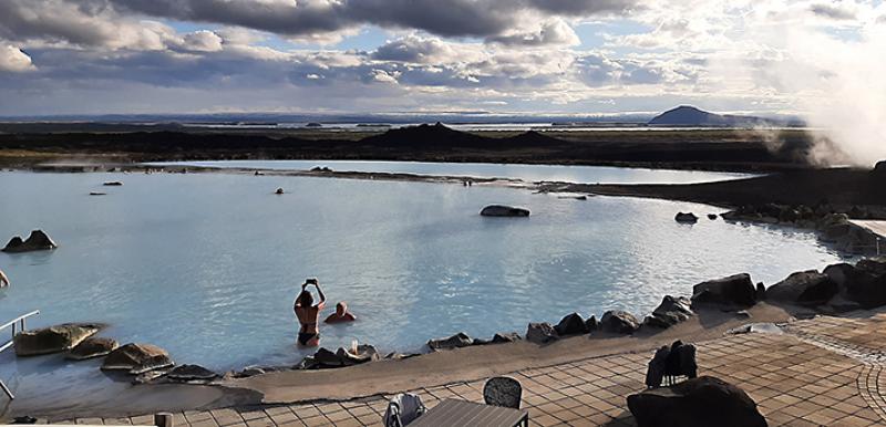 Hot springs at Lake Mývatn, northern Iceland. Photos by Cindi McNabb